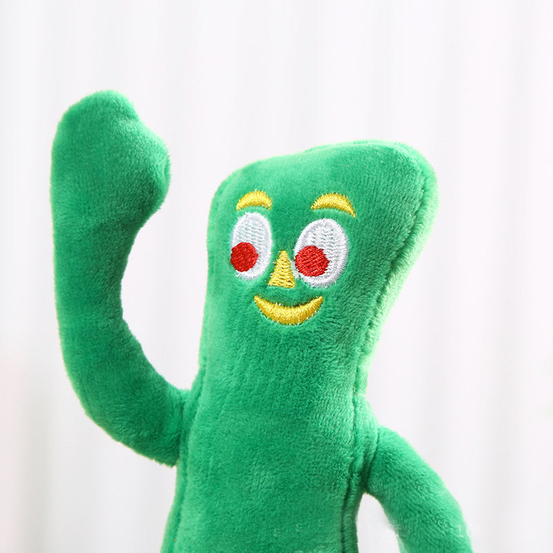 Multipet Gumby Plush Filled Dog Toy Green - My Store #