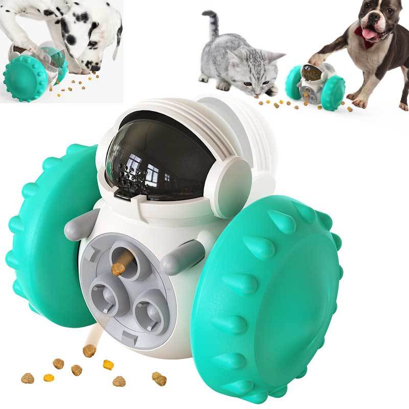 Cat And Dog Toys Slow Food Interactive Balance Car Multifunctional Fun Development Smart Pet Feeding Dog Toy Car Pets Products - My Store #