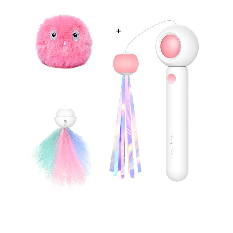 Retractable Chewable Cat Toy