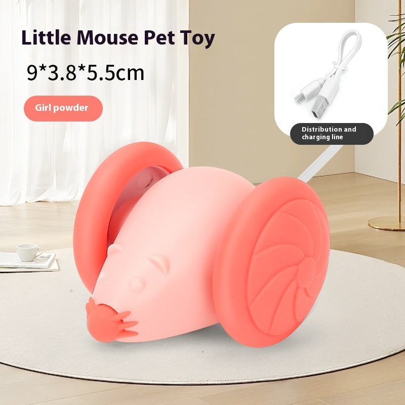 Mouse Toy USB Rechargeable Luminous Electric