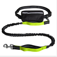 Nylon Reflective Retractable Running Hands Free Dog Leash