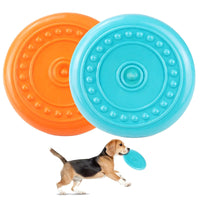 Large Dog Chew Toys - Durable Dog Flying Disc Dog Toys for Aggressive Chewers Big Dogs Toys for Large Medium Small Dogs Outdoor Soft Rubber Dog Toys for Aggressive Chewers Dog Chew Toy Pet Toys for Dog Gliding Disc Dog Toy - Petcharged