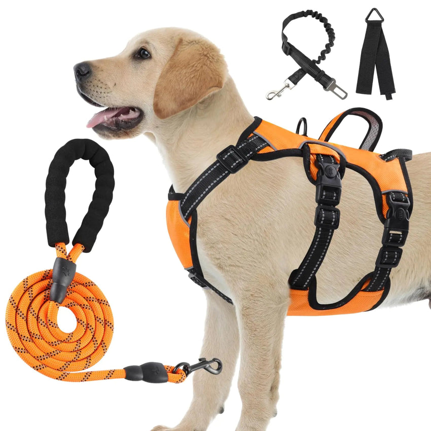 No Escape Dog Harness – Safe, Adjustable Vest for Large Dogs