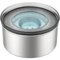 No spill dog water bowl - Spill Proof Dog Water Bowl Food - Grade Stainless Steel Dog Bowl 3L/100oz - Petcharged