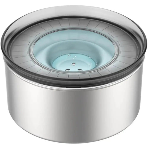 No Spill Dog Water Bowl 3L Stainless Steel Large Capacity with Non-Slip Base for Messy Drinkers