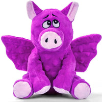 Plush Dog Toys - Squeaky Tough Chew Toys with Crinkle Paper Interactive Toys to Keep Them Busy - Petcharged