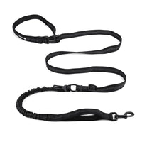 runners leash dog - Hands Free Dog Leash Heavy Duty Multifunctional Adjustable Hands Free Dog Leash Durable Reflective Stitches Hands Free Leash with Car Safety Buckle Waist Leash for Dog Walking Running Hiking 5 - 7FT - Petcharged